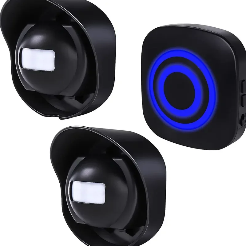 for Waterproof Induction Doorbell Infrared Detector for Elderly Beeper FCC-ID Wireless Home Alarm System