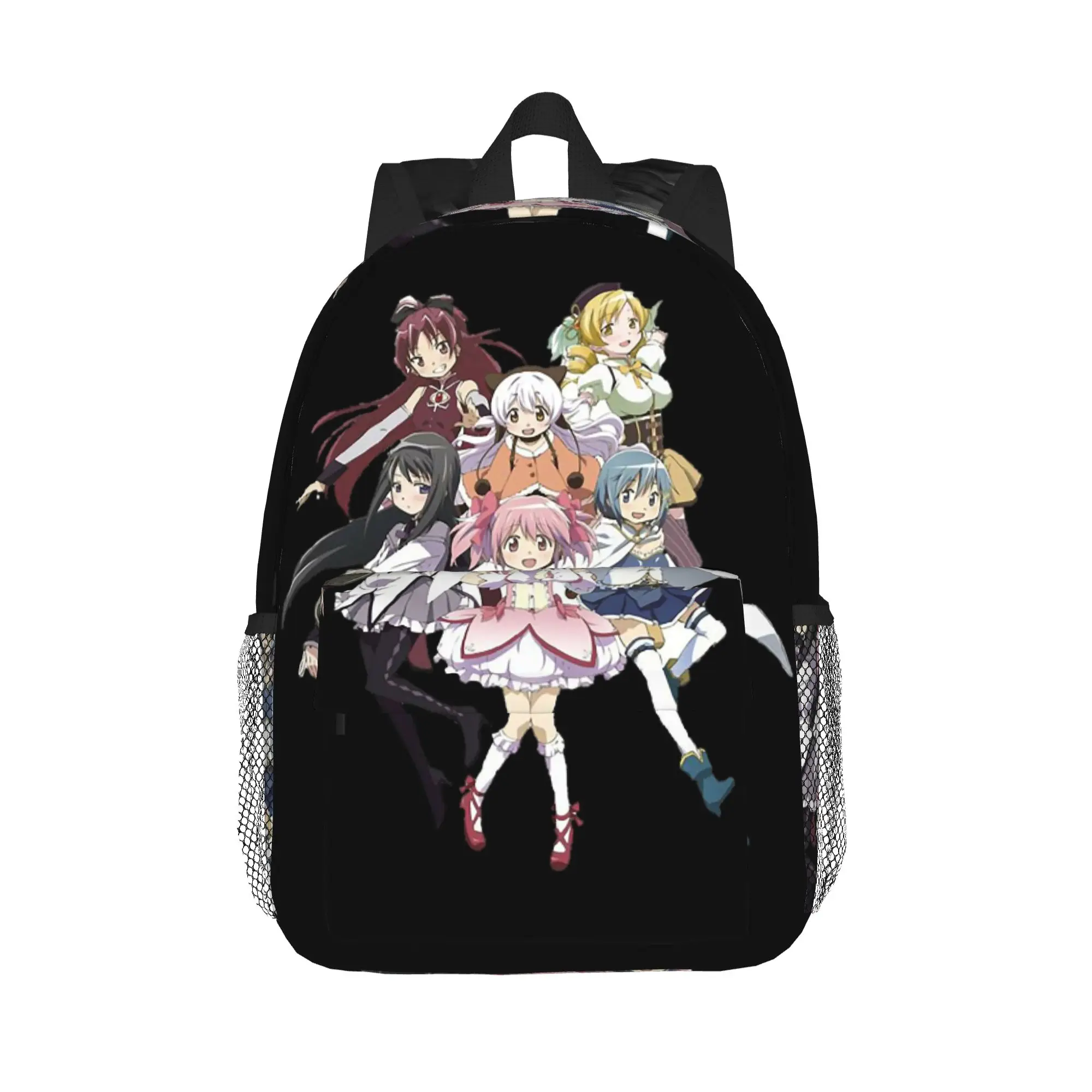 Puella Magi Madoka Magica Anime Backpack Hot Sale Daypack Large Capacity Boy Girl BookBag Shoulder Bags for Men Women School Bag