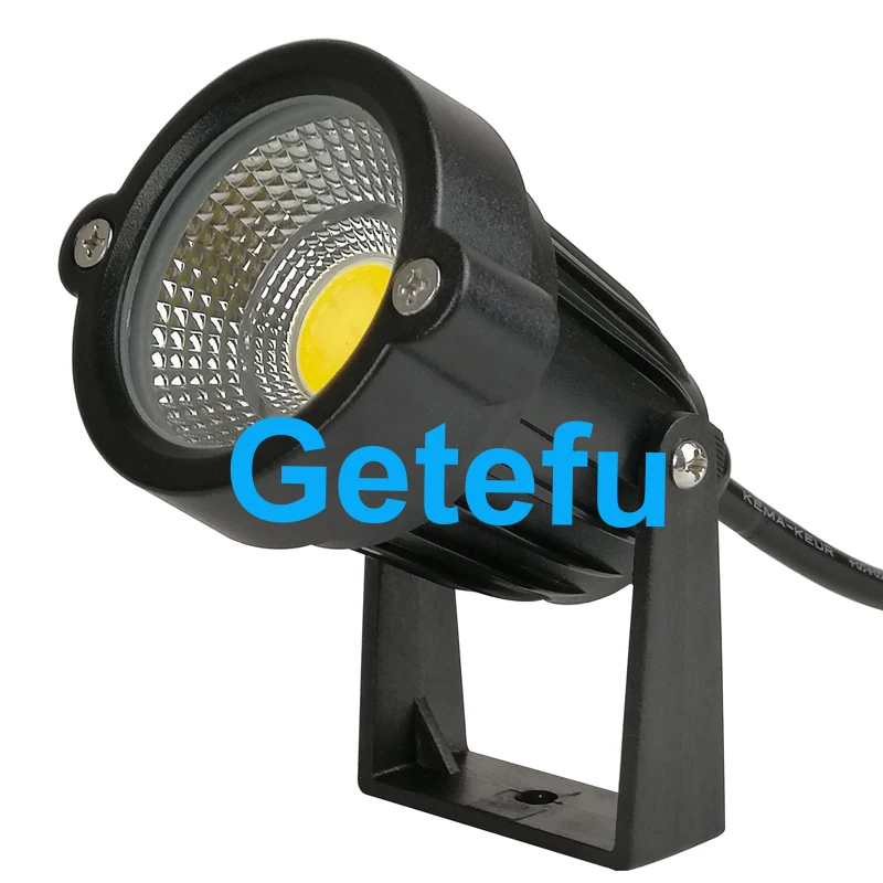 10 stücke 3W 5W COB Outdoot Wasserdichte led Garten Lampe 110 V 220V DC12V Außen Beleuchtung Garten licht Landschaft led-strahler