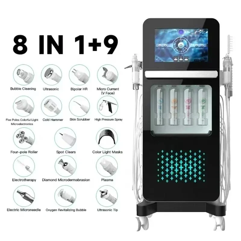 

NewFace Hydrodermabrasion Machine for Skin Care Spa Equipment for Beauty Salon Professional Manufacturer OEM 17 in 1 2024