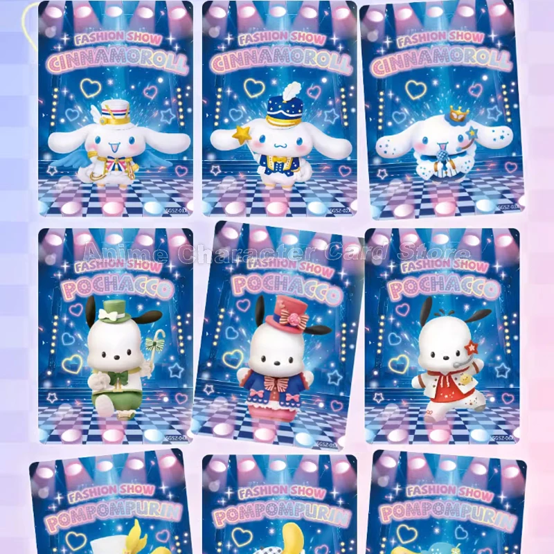Wars CARD\'S Sanurgente Girls Diary Card, Booster Box, Hello Kitty, Kuromi Melody, Cute Collection, Trading Cards, Toy for Children, Christmas Gift