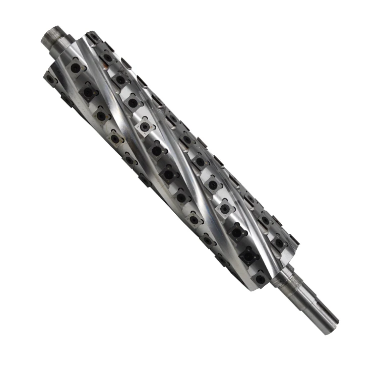 

Light Duty Steel Helical Spiral Cutter Head Planer Made in China Woodworking Tool 4T & 6T