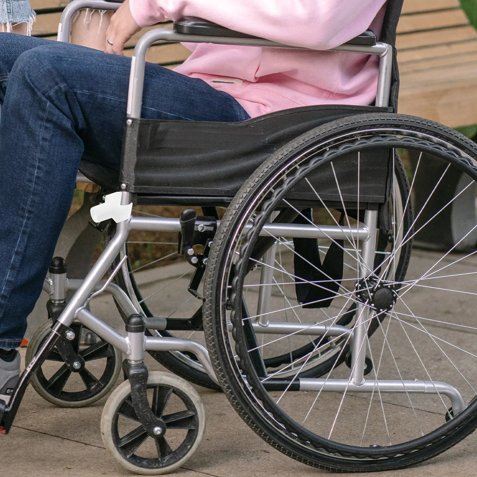 10 pièces, bloc de support de guidage pour rail de siège de fauteuil roulant, pièces de rechange en ABS pour la stabilité, la sécurité et le transport des fauteuils roulants.