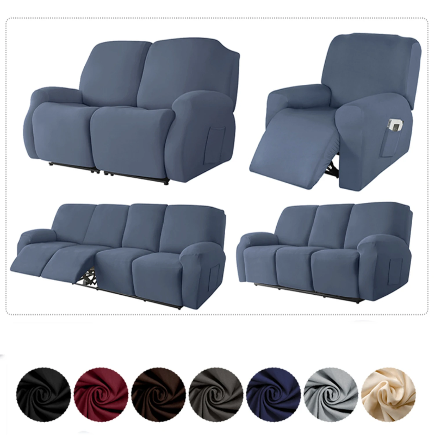 akeover your living room in style, this premium quality recliner cover is designed to fit most standard recliner chairs. Add a t