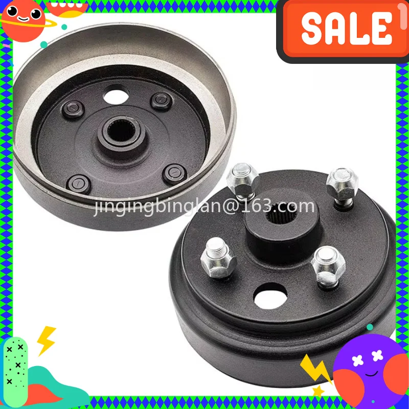 Factory Direct Electric and 2-Cycle Gas Model #19186-g1 19186G1 Golf Cart Brake Drum/Hub Assembly