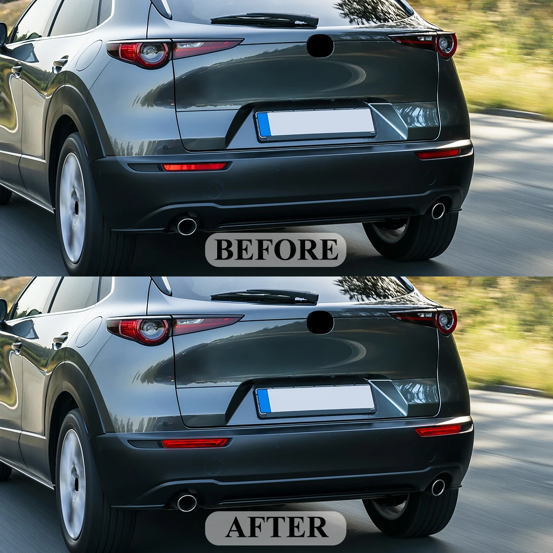 LED Brake Tail Light For Mazda CX-30 CX30 CX50 CX-50 2020 2021 2022 Rear Bumper Reflector Light Driving Warning Lamp 12V