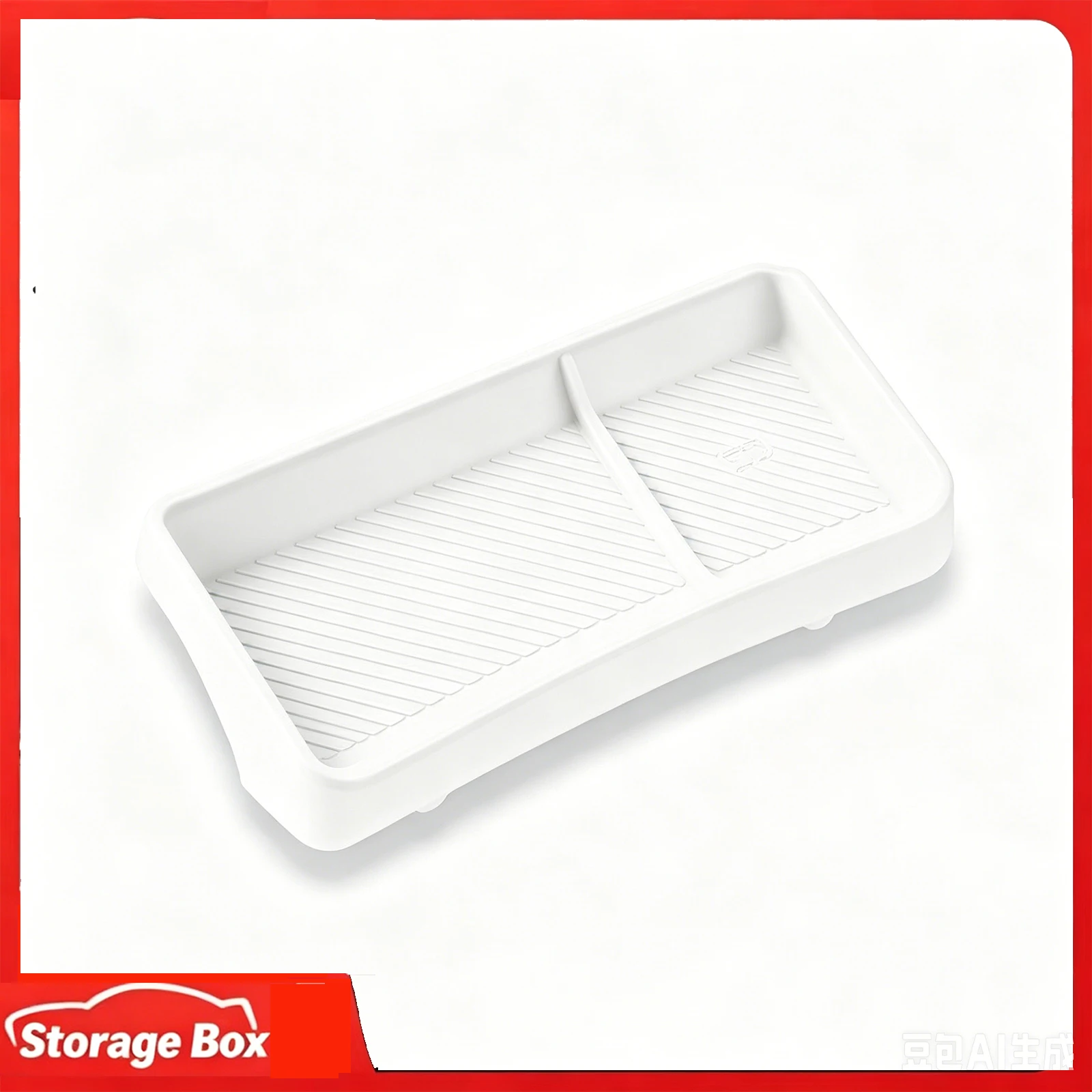 Car Dashboard Tray Center Console Display Storage Box Hidden Tray Behind Screen For Tesla Model 3 Highland 2024 Model Y 2025
