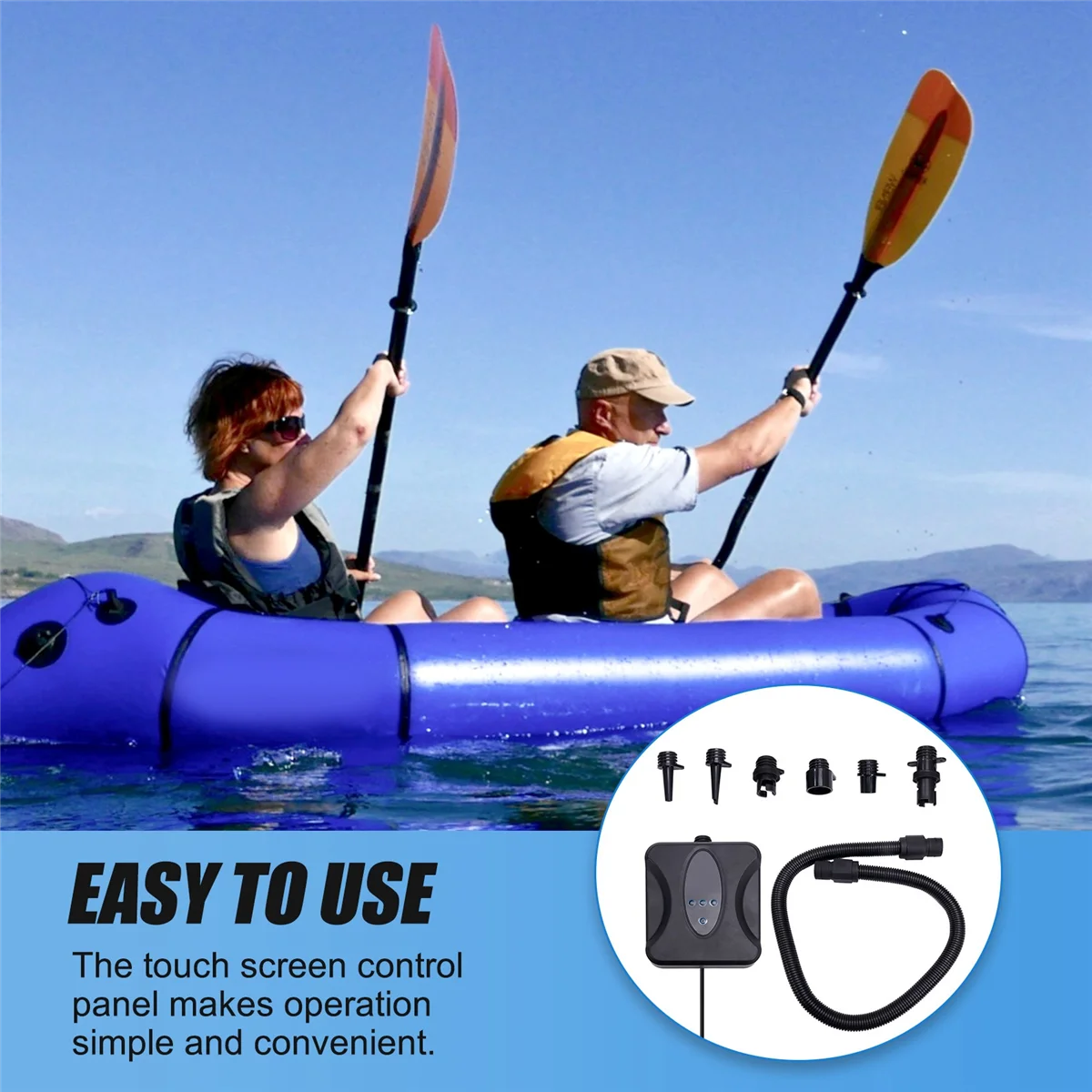 ac22-パドルボードポンプ-20psi-高圧電動エアコンプレッサーポンプ-インフレーションポンプ-サーフボード用-6つのノズル付き