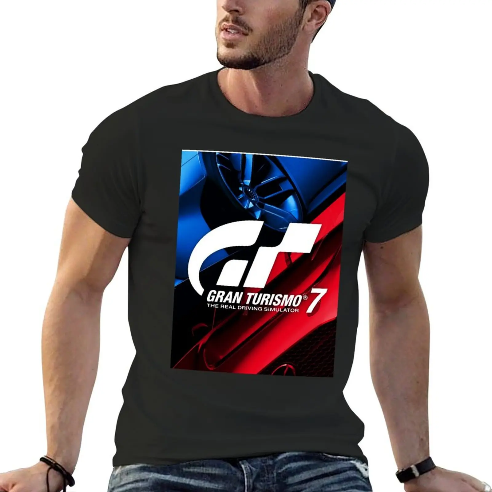 

Gran Turismo 7 Graphic T-Shirt vintage summer clothes designer shirts plain white t shirts men