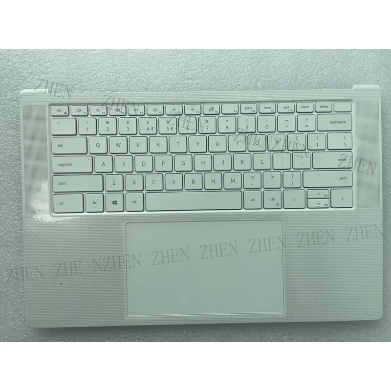 S 0DTXVP FOR Dell XPS 15 9500 9510 Silver C Shell Cover Upper Palmrest Keyboard