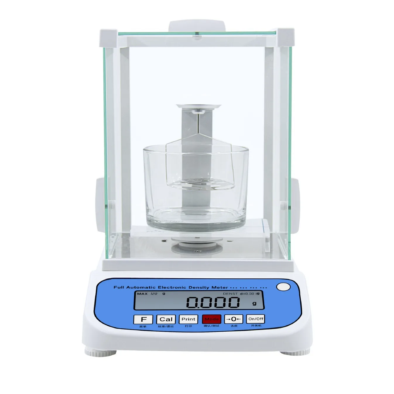 Economical solid electronic high precision rubber particle hydrometer liquid density tester