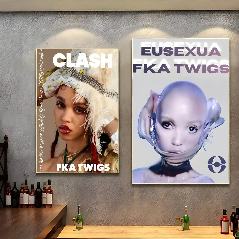 singer experimental-music F-FKA Twigs Poster Modern Indoor Wall Decor & Aesthetic Home Space Design