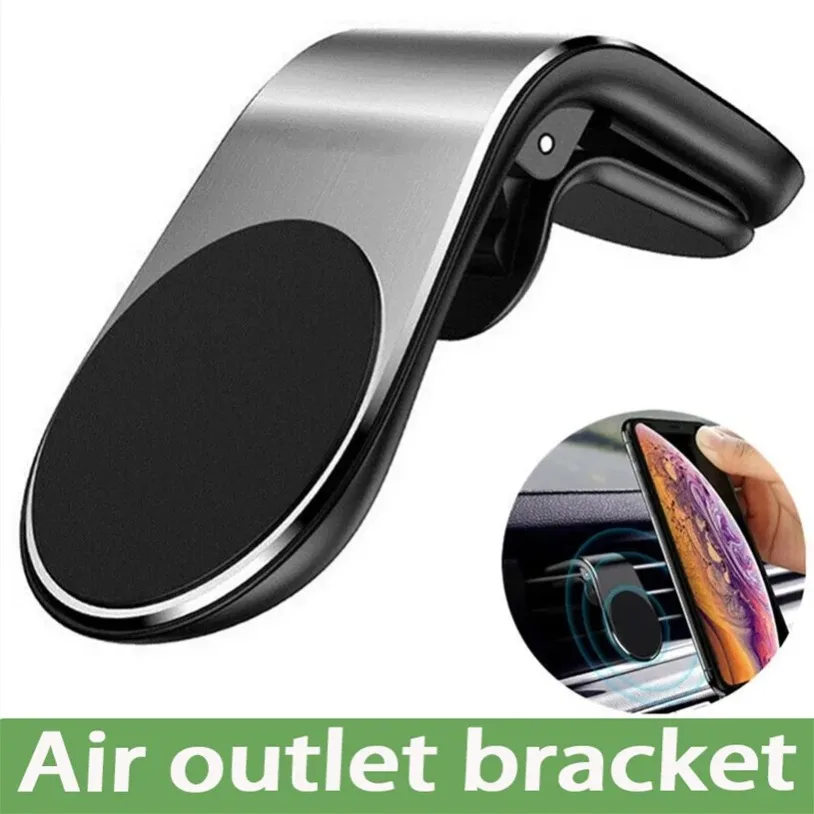 Auto Magnetische Telefon Halter Air Vent Clip Halterung Rotation Handy GPS Unterstützung Für Xiaomi Rot Mi Huawei Samsung Telefon Stehen im Auto