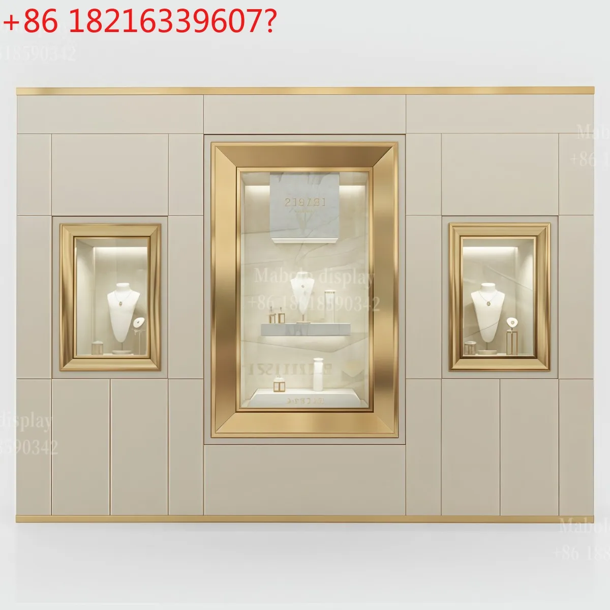 

Luxury jewelry wall display custom jewelry store display cabinet design cabinet customization