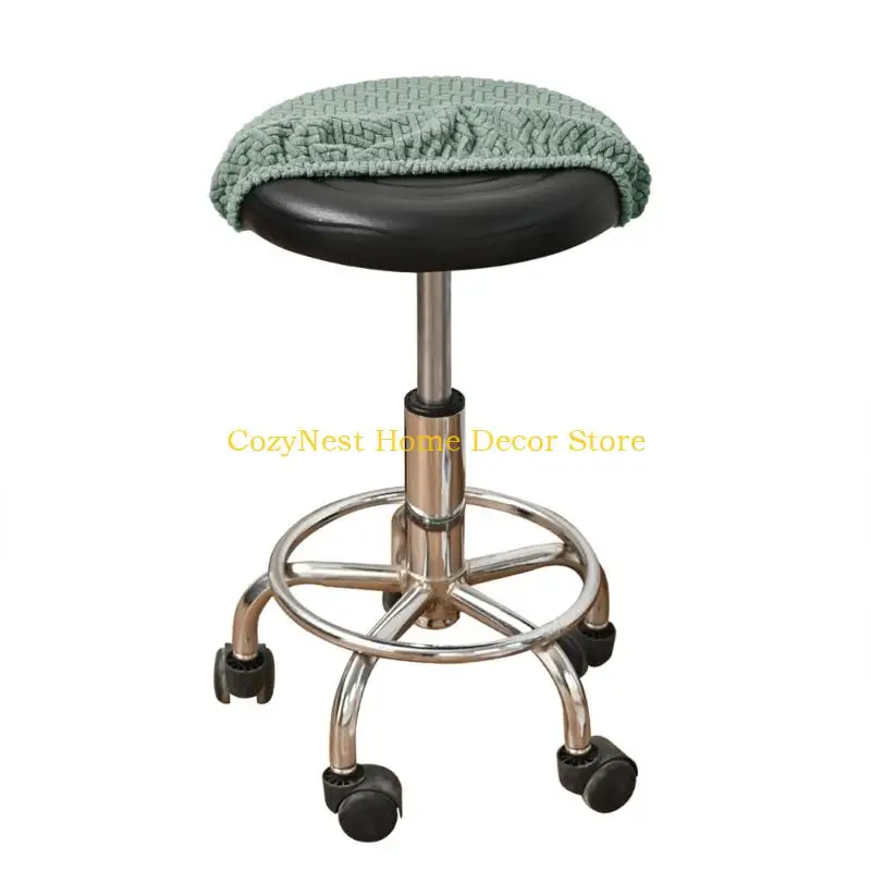 

92MF вращающиеся чехлы для табуретов, эластичные края, дизайн, универсальный дизайн, подходит для круглых стульев, легкая чехлы