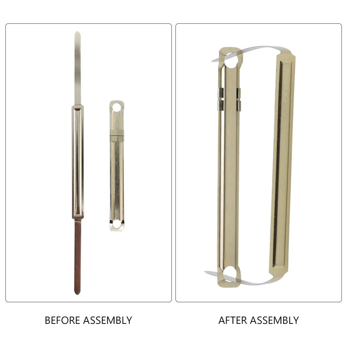 100 Pcs Binder Metal Binding Clip Stationery Clips Supplies Base Binders Bookbinding