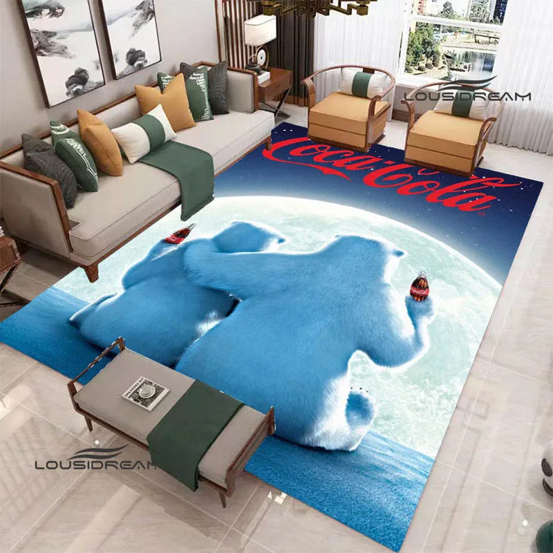 

3D Cola Retro printed Carpet Non -slip carpet Yoga mat carpets for living room area rug Door pad bedroom decor birthday gift