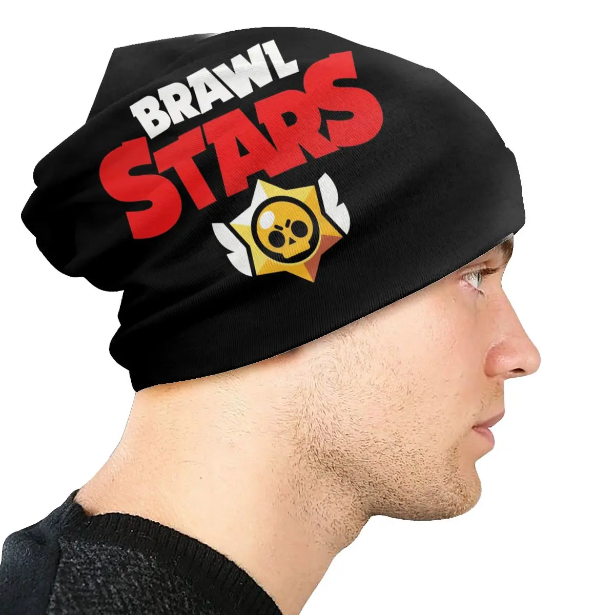 Custom Brawled Logo Game French Dance Style Bonnet Homme Street Knitted Hat For Women Men Autumn Winter Warm Beanies Caps