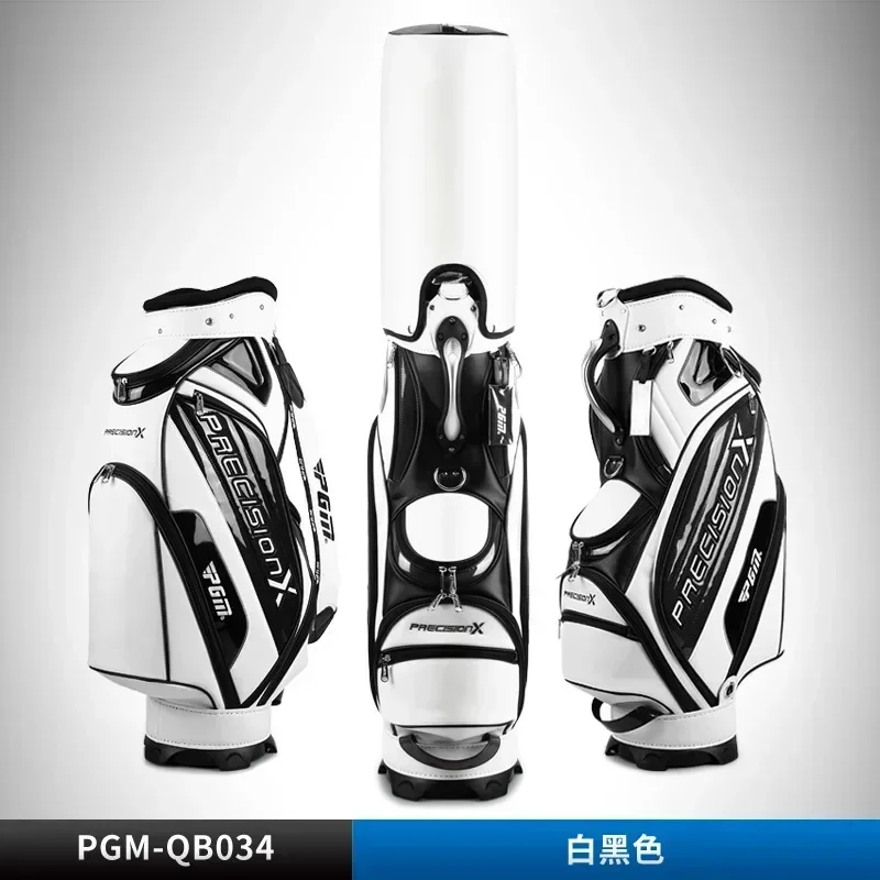 BestPGM Men Profession Golf Standard Ball Package Multifunctional Golf Clubs Bag PU Leather Waterproof