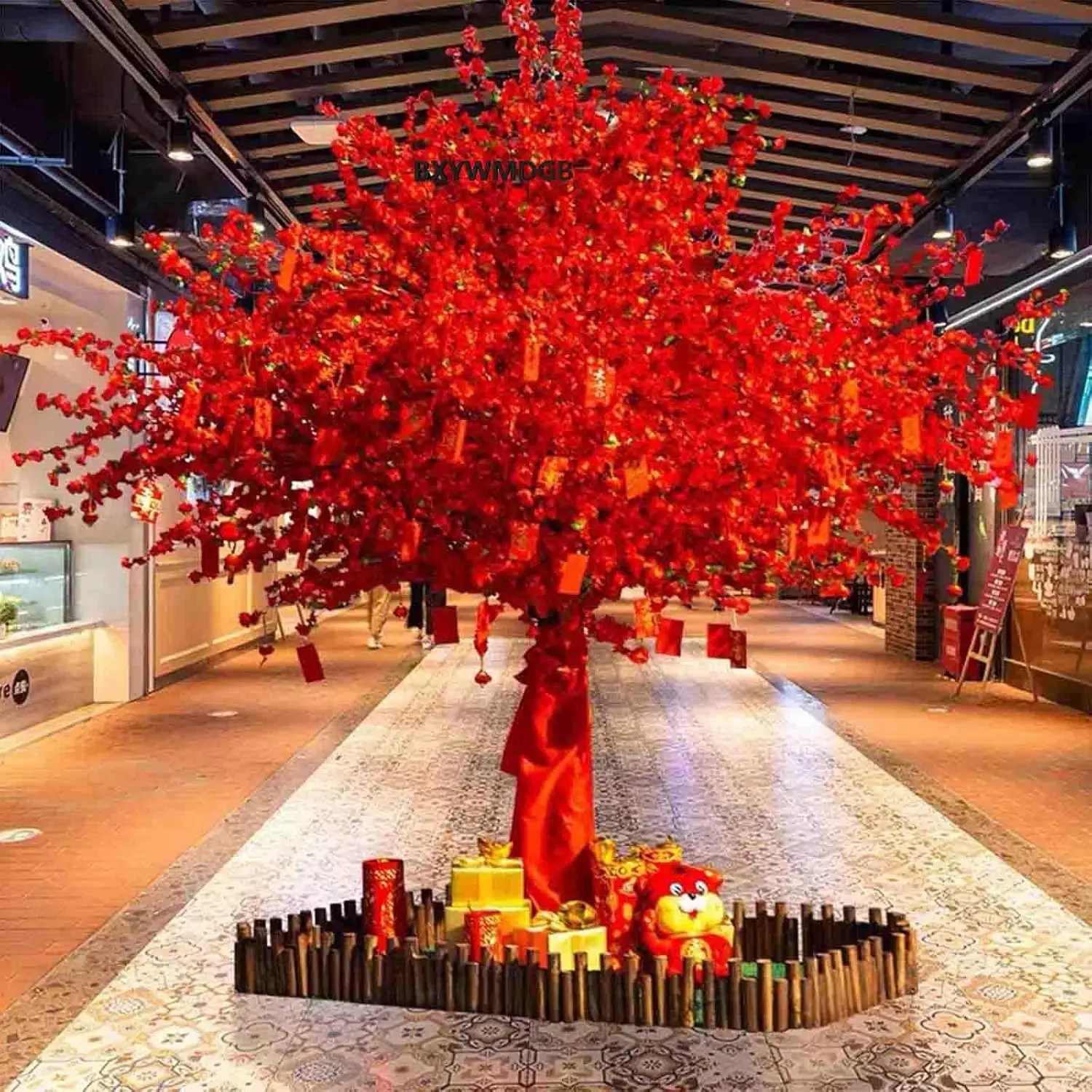 

Artificial Cherry Peach Blossom Tree Simulated for Decoration inside False Silk Flower Hotel for Wedding Party Home Decor