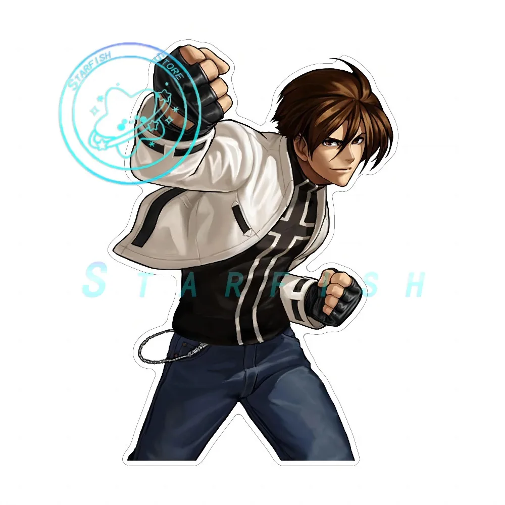 

Kyo Kusanagi Fight Anime Wall Sticker Personalized Creative Living Room Decoration PVC Material Waterproof and Sunscreen