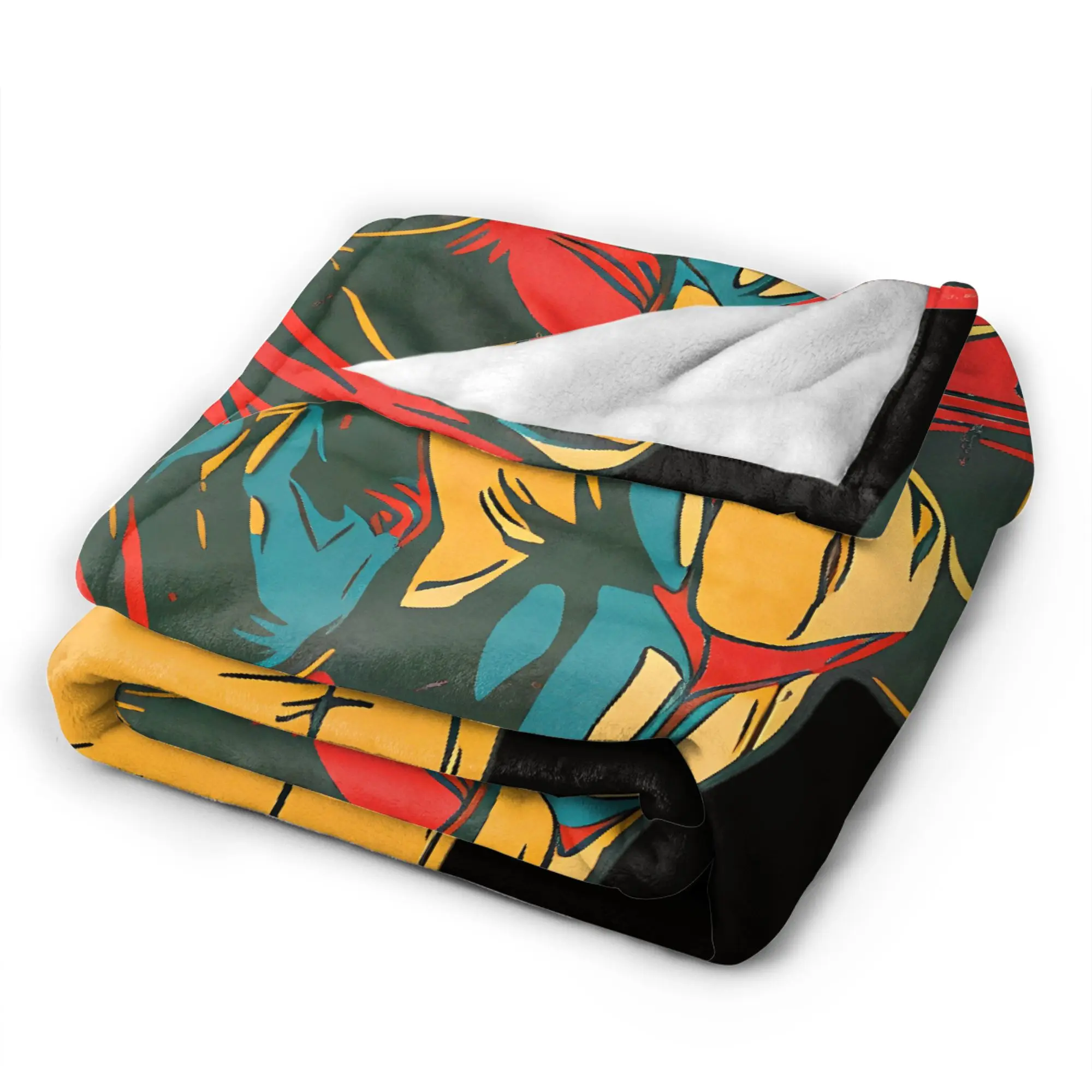 واحد لكمة رجل Saitama أنيمي الجرافيك سوبر بطانية دافئة نزهة أفخم الفراش يلقي طباعة الفانيلا المفرش أريكة غطاء سرير