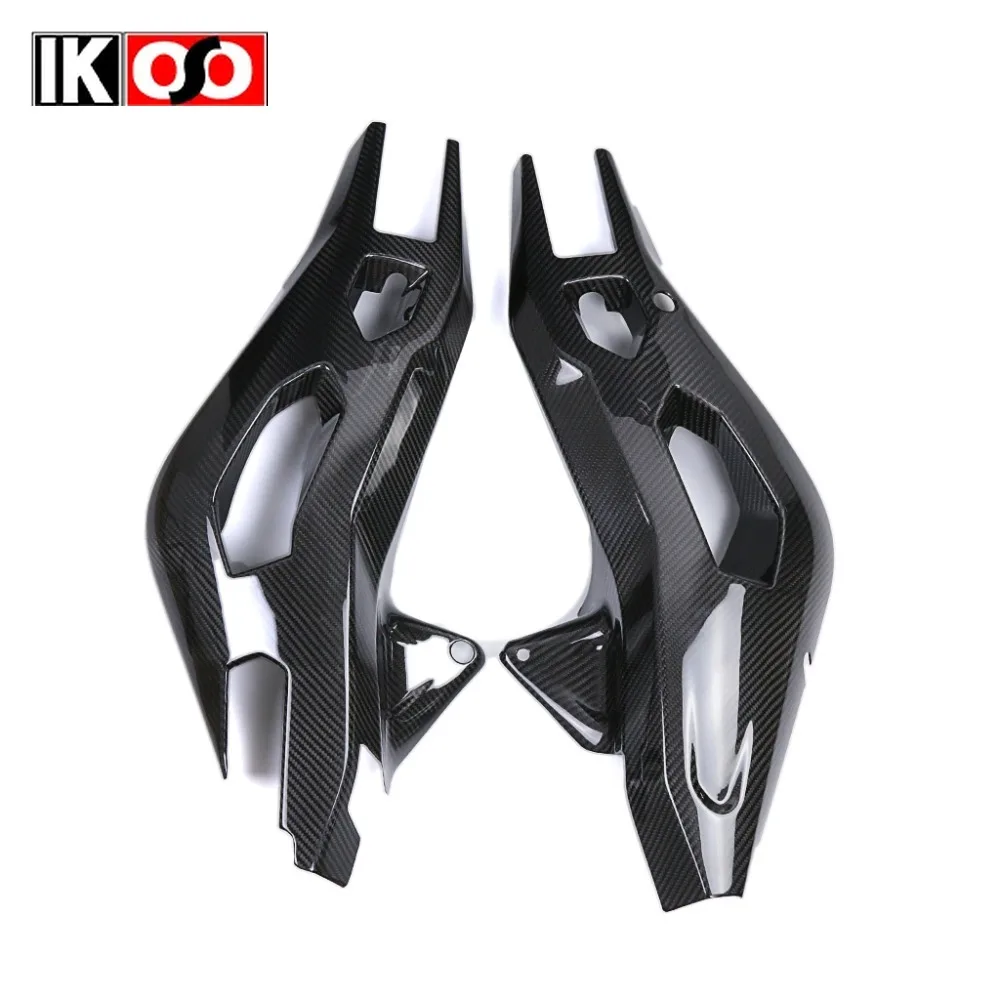 For BMW S1000XR 2021 2022 2023 2024 3K Full Carbon Fiber Rear Rocker Arm Cover Chain Cover Motorcycle Fairing Modification Parts