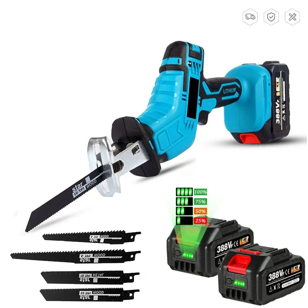 cordless alternating saw handsaw saber serra multifuncoes para metal madeira tubos de corte com laminas kit makita bateria 18v 01