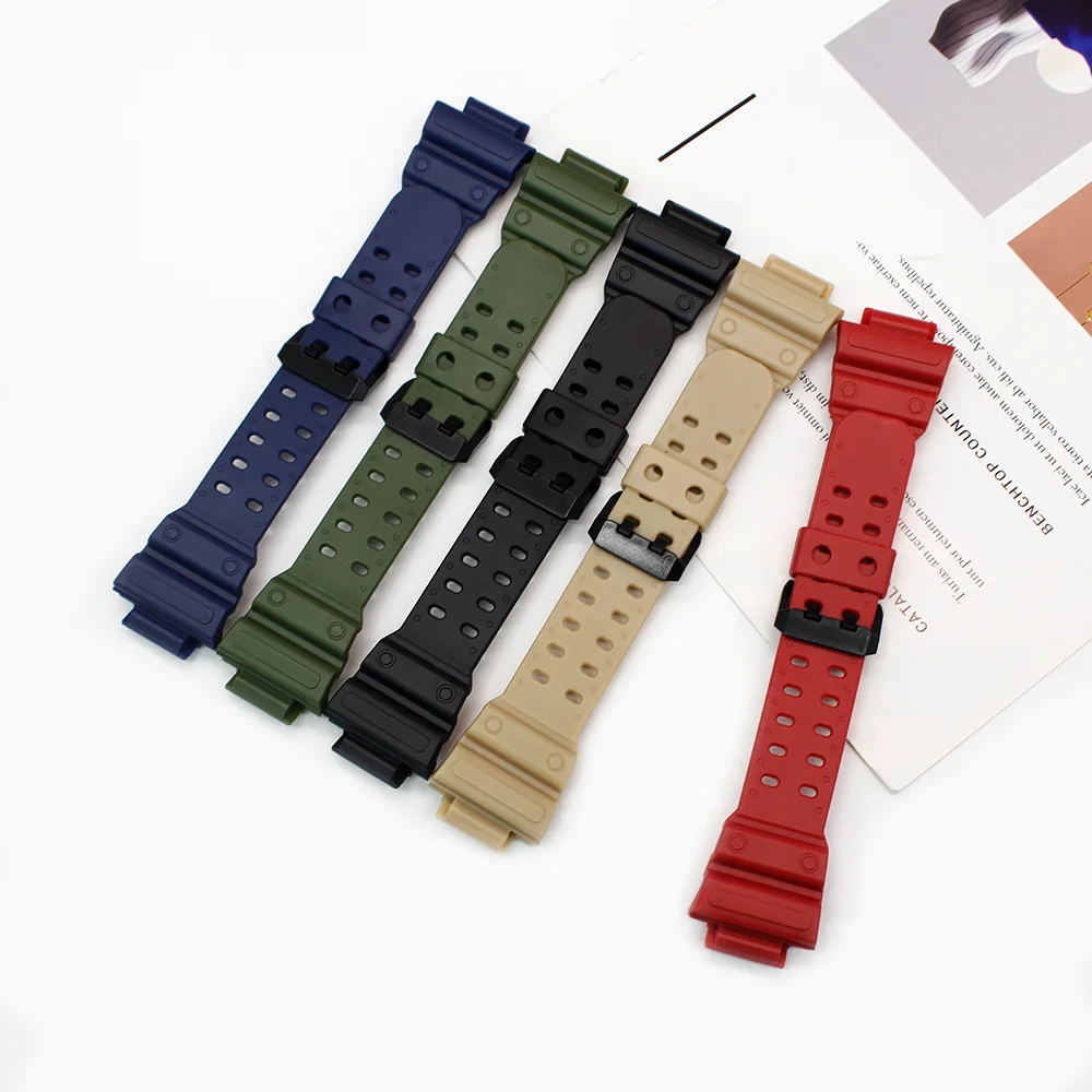 

For GX-56BB-1 / GB GXW-56 Watch Band Soft Rubber Watch Strap TPU Bracelet Watch Accessories comes with tools