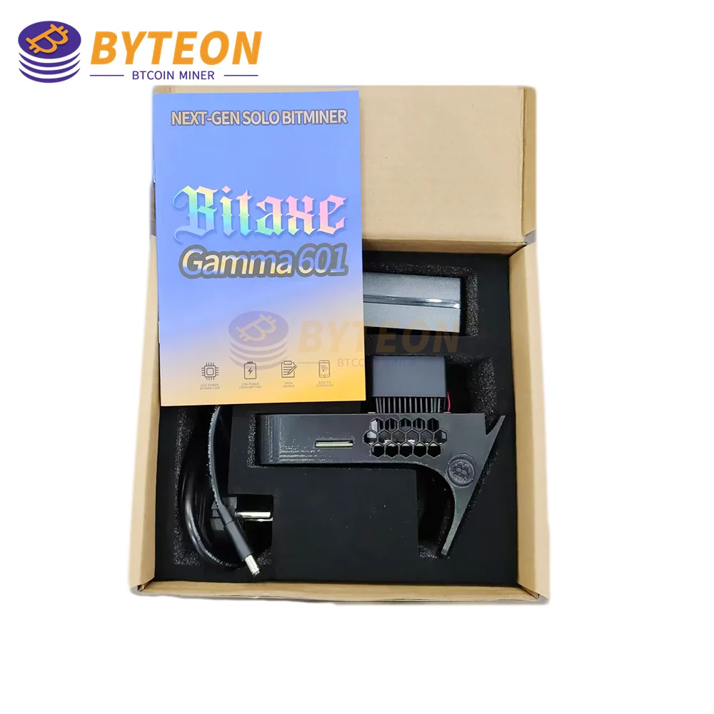 2025 جهاز تعدين Bitcoins 1.2TH/S 18 وات من Antminer S21 BTC Asic Miner Cryptos Miner Bitaxe Gamma 601 آلة تعدين البيتكوين للاستخدام المنزلي
