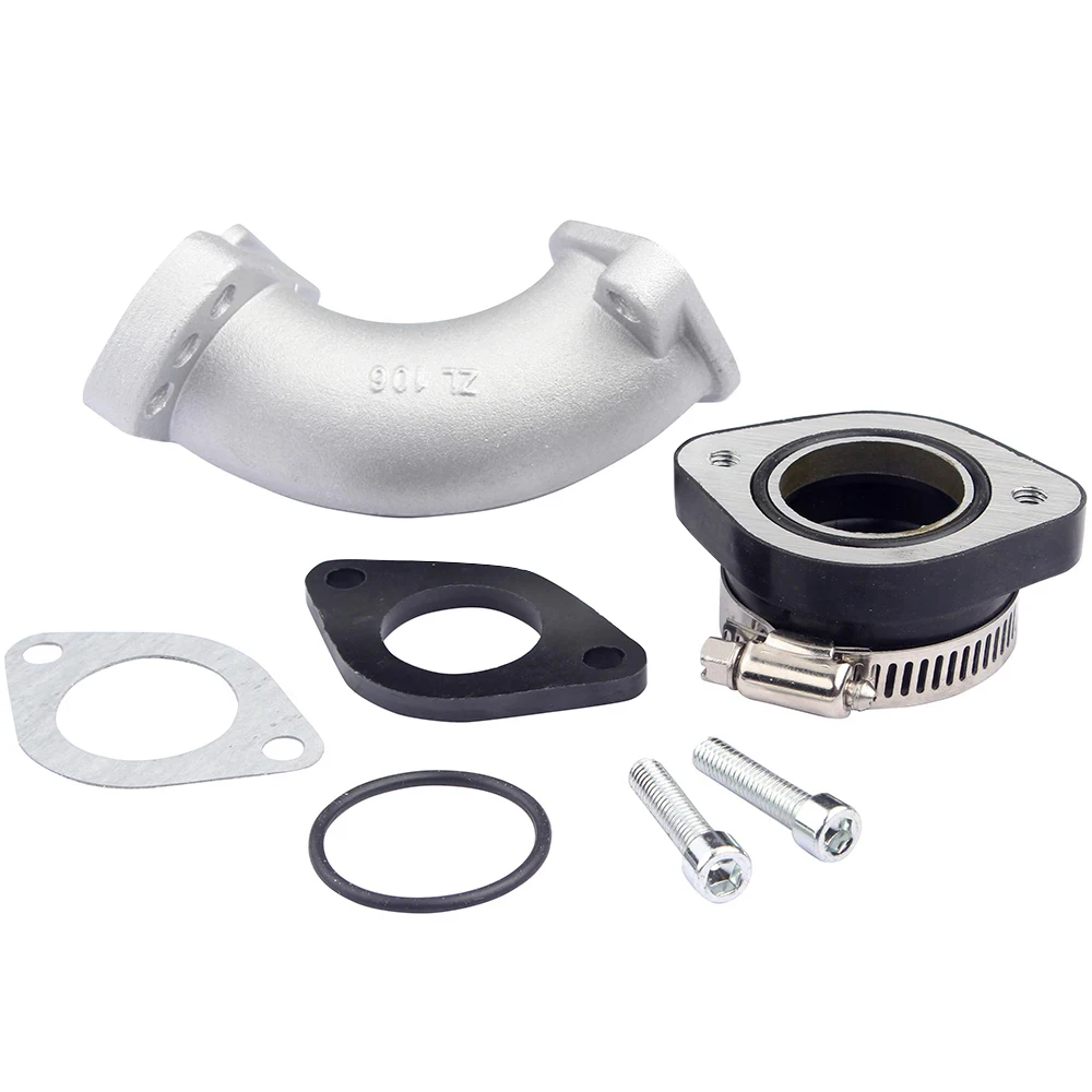 Carburator Intake Pipe Manifold Rubber Adapter Inlet Intake Pipe Kit For 125cc 140cc 150cc 160cc VM22 PZ19 PZ26 Pit Dirt Bike