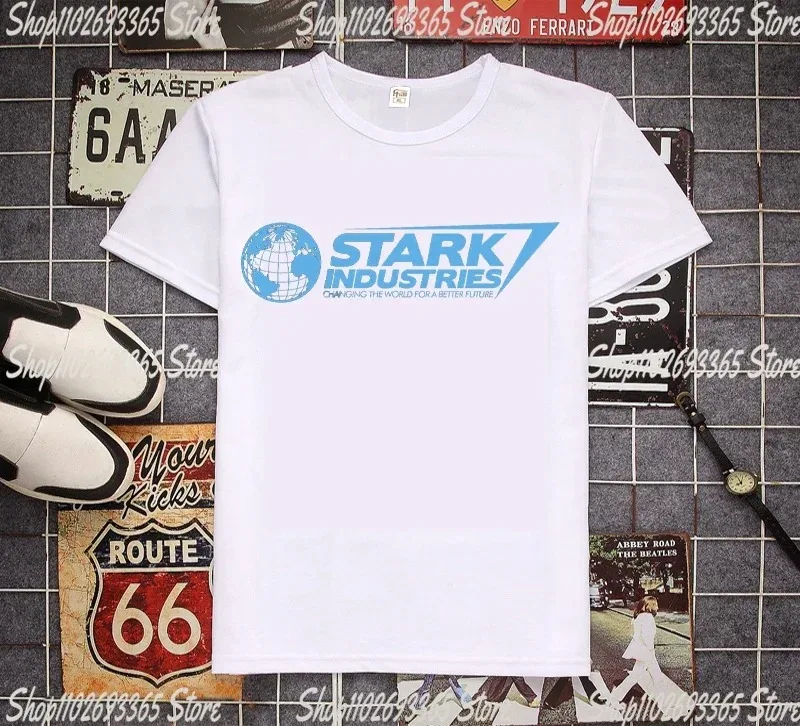 High Quality Summer Fashion Stark Industries Men T Shirt Men Tshirt Summer Fashion Top Tees Cool Casual Pride T Shirt Men Unisex