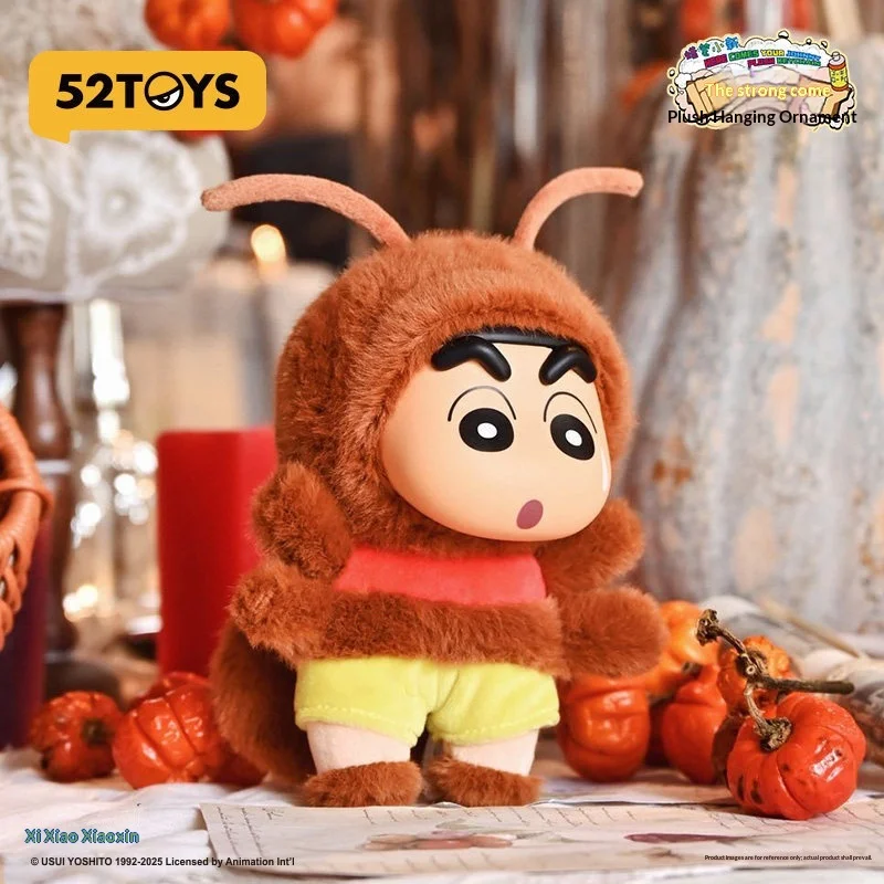

Плюшевая кукла-брелок 52TOYS Crayon Cockroach Cosplay, милый аниме-аксессуар для сумки, подвеска для рюкзака, подарок для фанатов аниме и детей