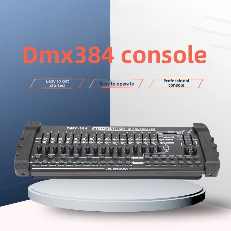 Konsola 384A/B Profesjonalna konsola DMX512 do ściemniania, dedykowany kontroler oświetlenia scenicznego