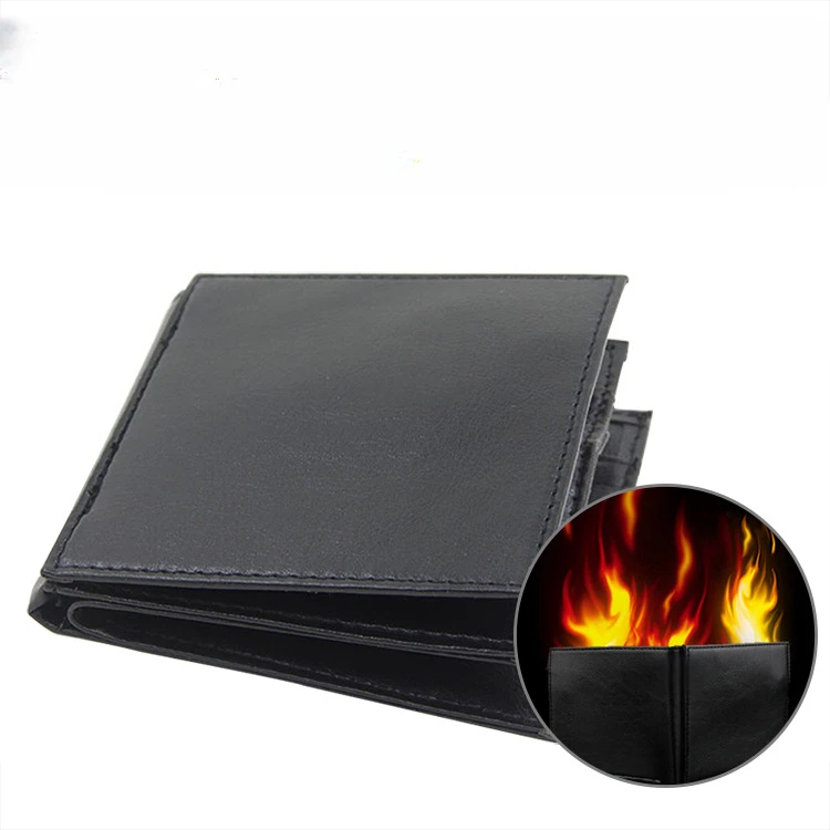 Magic Flame Wallet Lighter Street Magic Show Gadget Smoking Accessories Trendy Men's Gift Smoking Cigarette Lighter