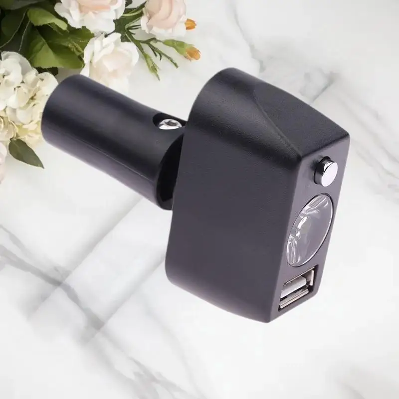 كرسي متحرك كهربائي ضوء الأيدي زاوية قابلة للتعديل سطوع عالية 3 دبوس XLR رئيس كرسي متحرك الإضاءة تحكم ليلا #5