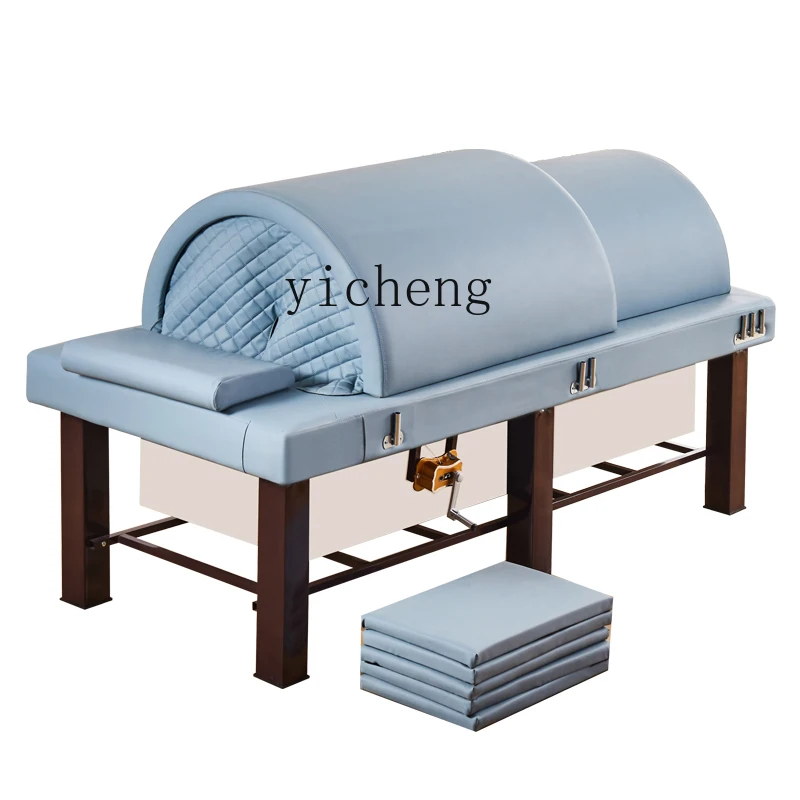 XL Stainless Steel Sink Moxibustion Bed Whole Body Moxibustion Physiotherapy Bed Sweat Steaming Bed Fumigation Bin Steaming Bed