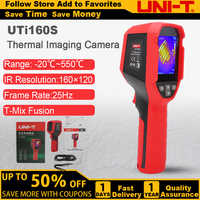 UNI-T UTi160S 160x120 Thermal Imager Infrared Resolution Thermal Imaging Camera with Laser PC Software IR Thermographic Camera