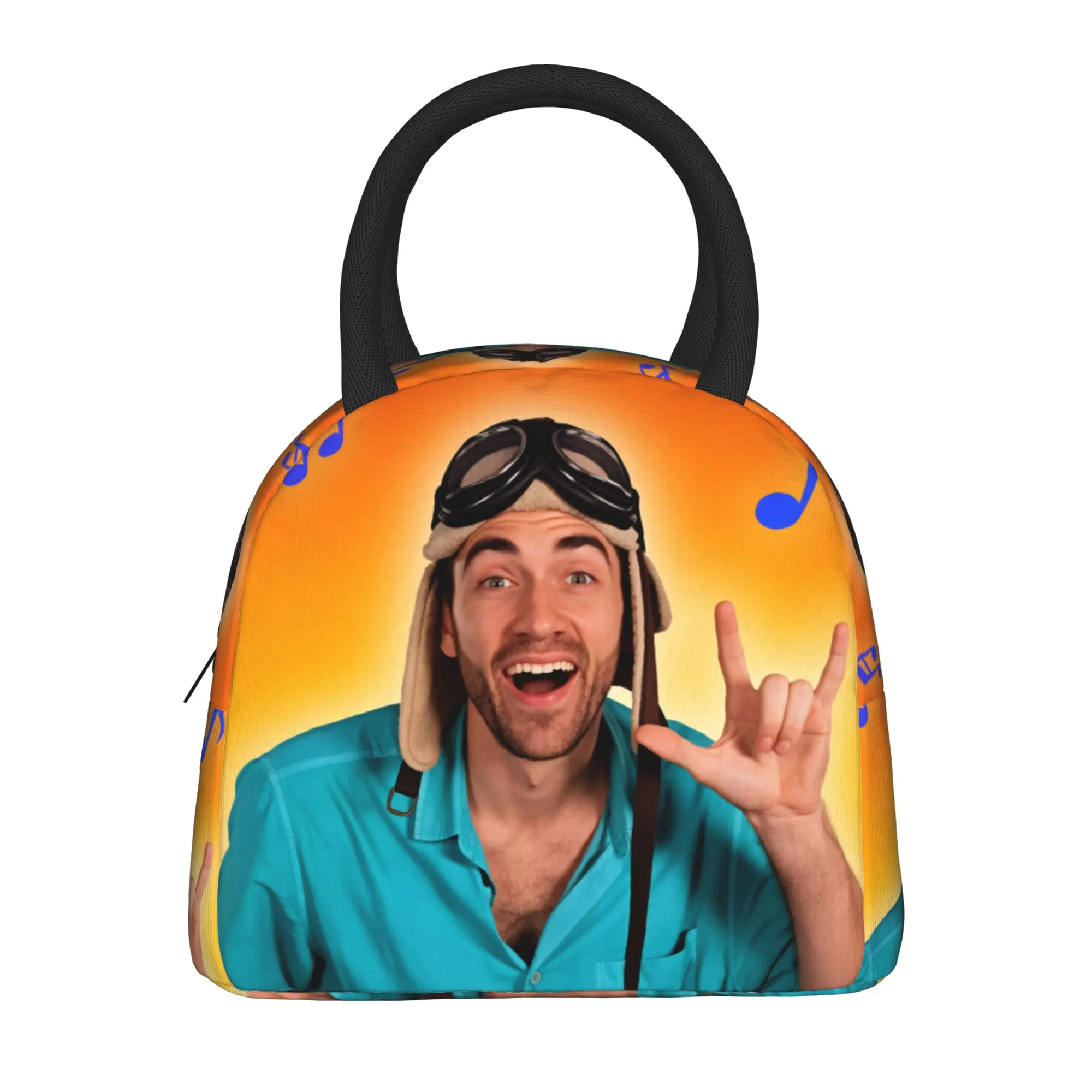 Danny Go Animated Programs Lunch Bag  School Lunch Box For Child Vintage Custom Tote Food Bags Oxford Convenient Cooler Bag
