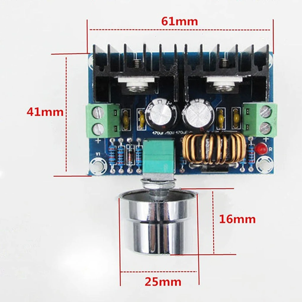 Buck Converter Step-Down DC-DC Professional Adjustable High Power Supply Voltage Regulator XH-M401 Module with Maximum 8A