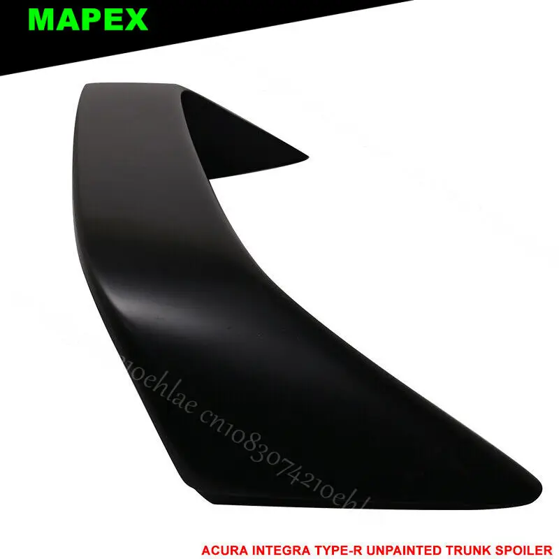 Passt 94-01 für Acura Integra Typ R 2dr Fließheck Heckklappen LED Spoiler Flügel glänzend schwarz