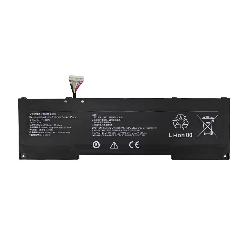 100% New Original 11.55V 6927mAh For Xiaomi Mi Notebook Pro X 15 2021 XMA2010-AJ High Capacity Battery R15B05W + Free Tools