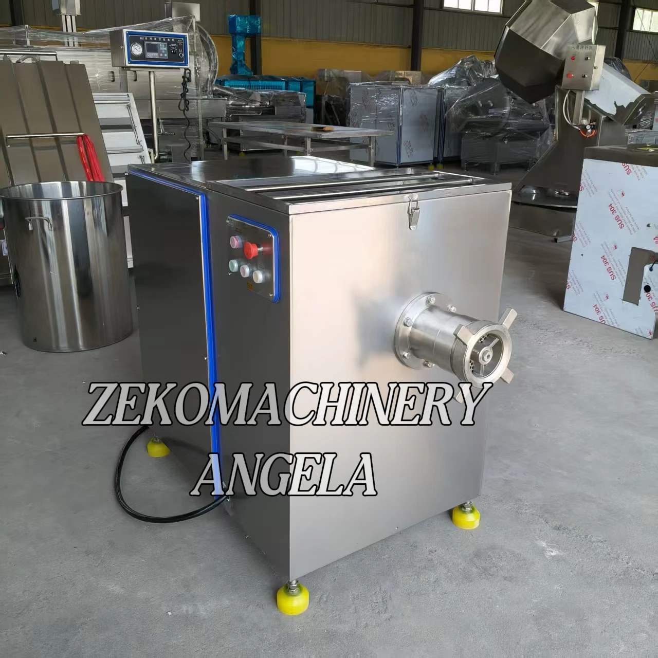 Schwerer Fleischwolf, Fleischwolf, Metzger, Fleischwolf, Schweinewurstherstellungsmaschine, 220 V/380 V