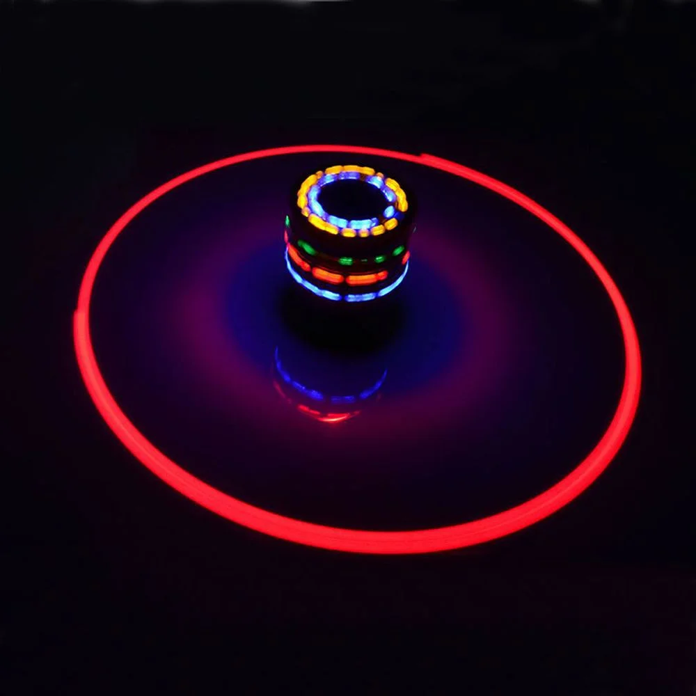 Toy Spinning Top With Light and Music Dynamic Toy Suitable For Children\'s Gift Gyroscope Flash LED Light New Year\'s Gift