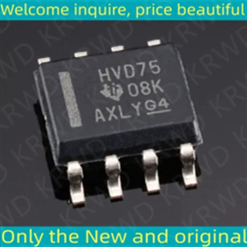 5PCS HVD75 New and Original SN65HVD75DR SN65HVD75 SN65HVD