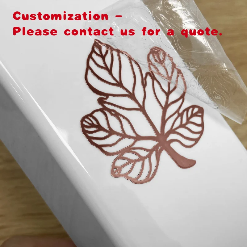 

custom.Copper Rose 3d Transfer Label Hot Sale Colorful 3d Transfer Label Waterproof Bottles