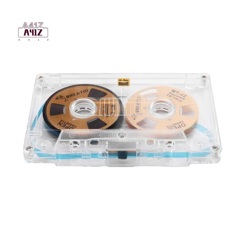 A41Z-50-Minute Blank Cassette Tape Retro Audio Reel To Reel Double-Sided Metal Reel Type I