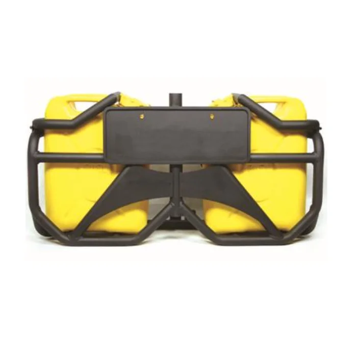 

Spare Tire Rack Fuel Tank Carrier For Jeep Wrangler JK Oil Box