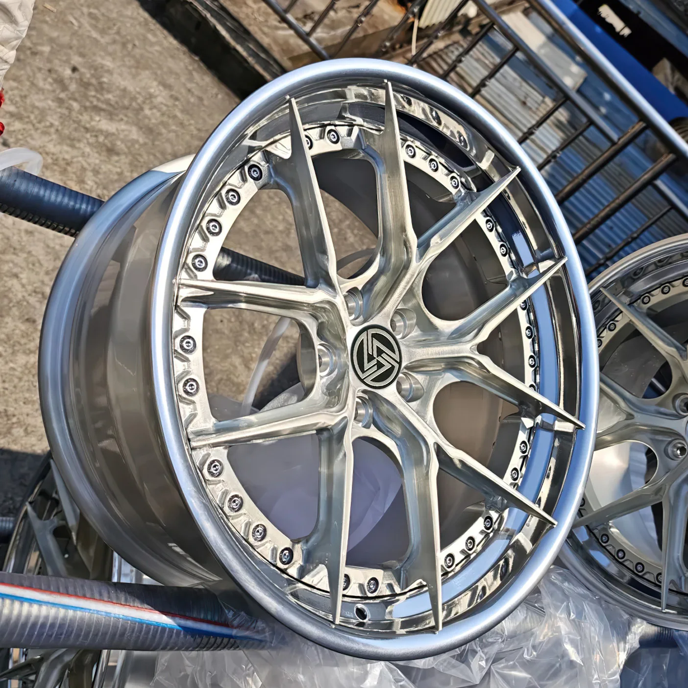 Monoblock Champagne Golden Deep Dish Concave Custom Forged Racing Alloy Wheels 5x114.3 5x120 5x112 Car Rims
