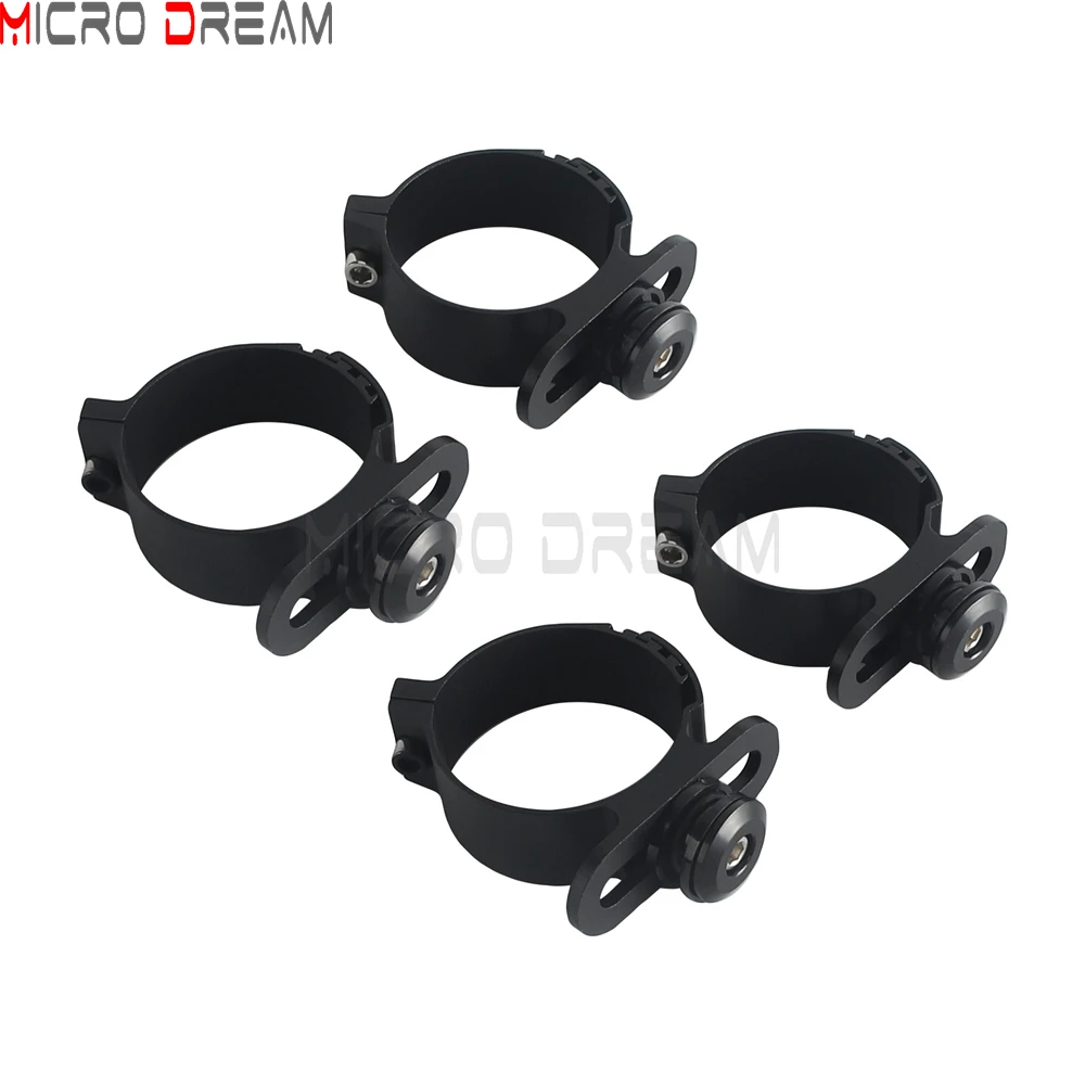 48-55mm Front Fork Mount Headlight Fairing Mount Clamp For Harley Dyna Softail Sportster Club Style Quarter Faring Mounting Clip